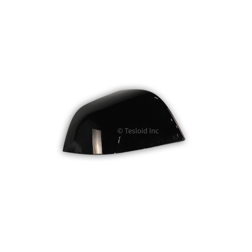 SKULL CAP - EXTERIOR MIRROR - RIGHT HAND - SOLID BLACK - Image 2