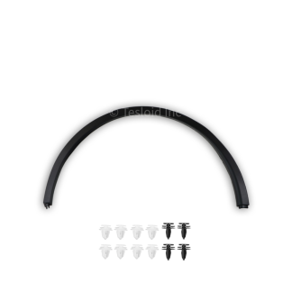 Rear left fender molding for model Y