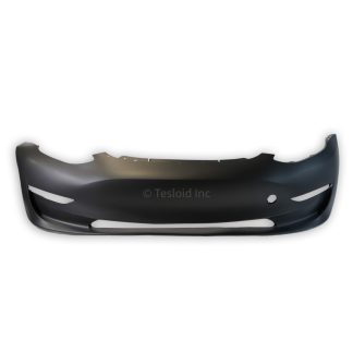 FRONT BUMPER FASCIA UNPAINTED WITHOUT PARKING ASSIST BRACKETS