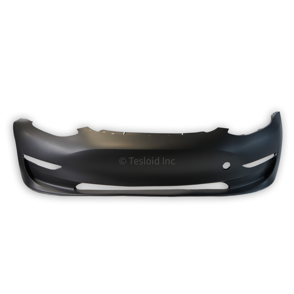 FRONT BUMPER FASCIA UNPAINTED WITHOUT PARKING ASSIST BRACKETS