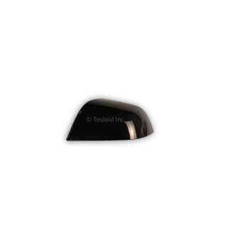 EXTERIOR MIRROR SKULL CAP- LEFT HAND- SOLID BLACK- PBSB