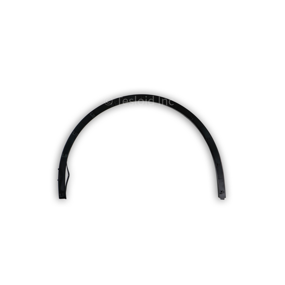 YLT Front Left Wheel Arch Molding Trim For Tesla Model Y 2020-2024 – Matte Black, ABS