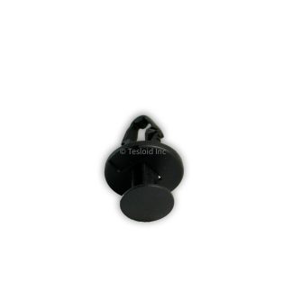 PUSH PULL RIVET,8MM,5-7 GRP,NYLON,BLK.